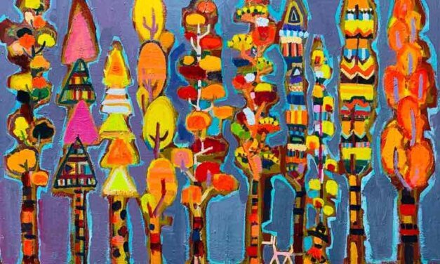 WORKS | 53x72cm | oil x wood panel | 2022 #autumn