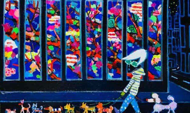 WORKS | 53x72cm | oil x wood panel | 2022 #spring