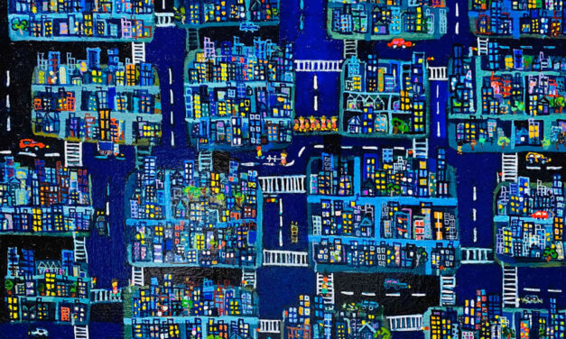 WORKS | 30x40cm | oil x canvas | 2022 #city