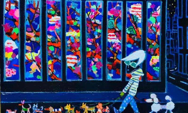 WORKS | 53x72cm | oil x wood panel | 2022 #spring