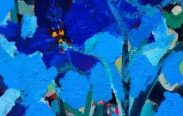 WORKS | 33x24cm | oil x canvas board |2022 #flowers