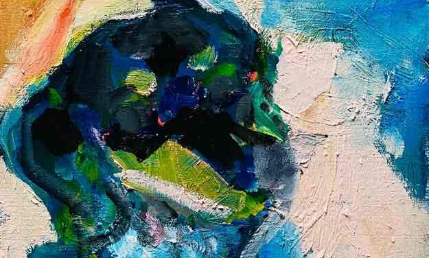 WORKS | 30x24cm | oil x paper | 2022 #dachs