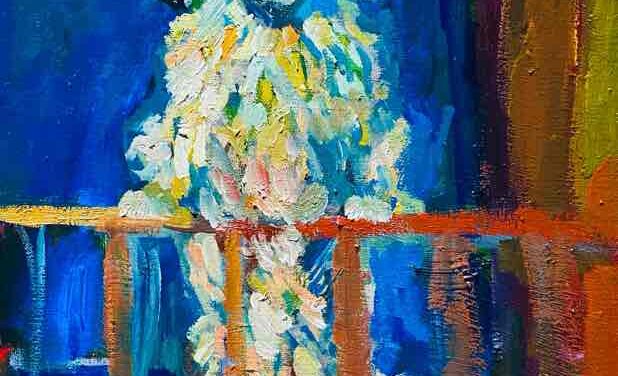 NEW | Dachshund | 30x24cm | oil x paper | 2022 #DOGGY