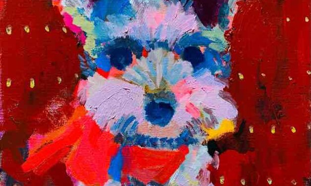NEW | Schnauzer | 30x24cm | oil x paper | 2022 #dog