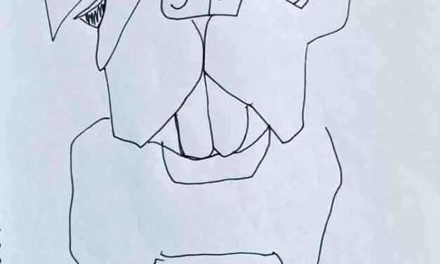 NEW | 15x10cm | drawing x paper | 2022 #Bulldog