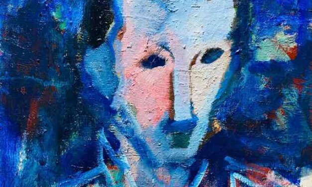 WORKS | 53x45cm | oil x canvas board | 2022 #portrait