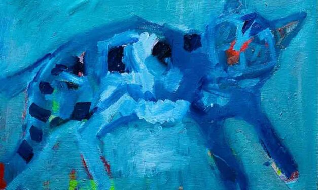 WORKS | 31x41cm | oil x wood panel | 2022 #cat