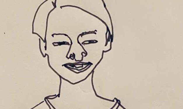 NEW | 15x10cm | drawing x paper | 2022 #portrait