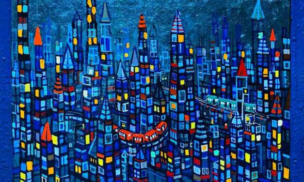 WORKS | 18x26cm | oil x canvas | 2022 #city