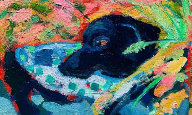 NEW | Dachshund | 24x30cm | oil x paper | 2022 #dog