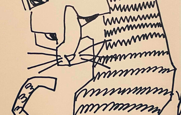 NEW | 15x15cm | drawing x paper | 2022 #cat