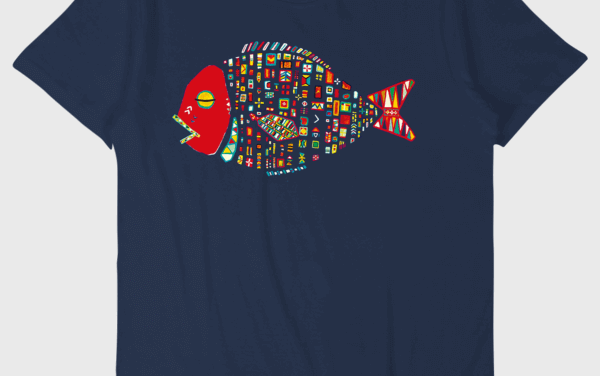 NEW Tshirts | Fish | creema | minne | JAPAN #HANDMADE