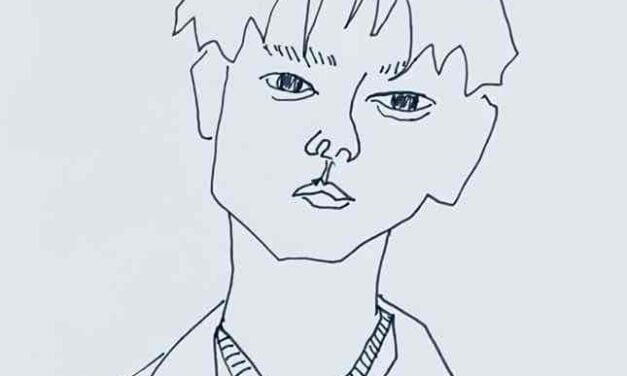 NEW | 15x15cm | drawing x paper | 2022 #portrait