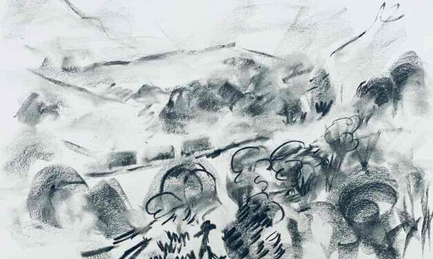 NEW | 30x40cm | drawing x paper | 2022 #landscape