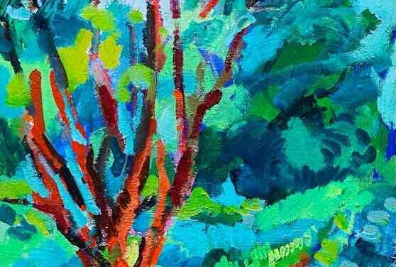 WORKS | 24x33cm | oil x wood | 2022 #landscape