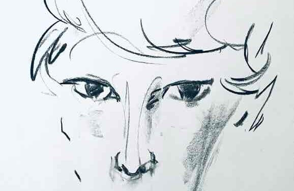 NEW | 40x30cm | drawing x paper | 2022 #portrait