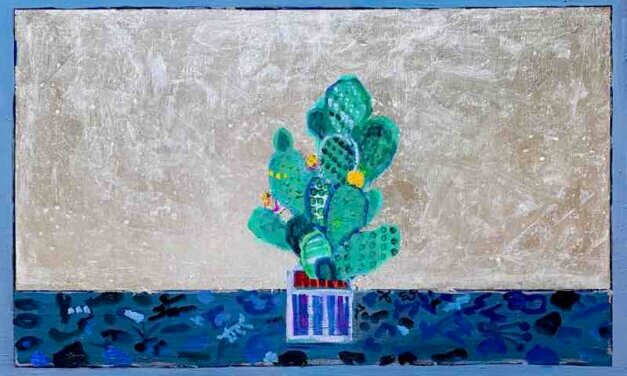 WORKS | 41x53cm | oil x wood panel | 2022 #botanical