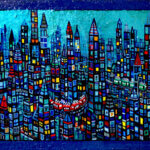 ON SALE | water town | 18x26cm | oil x canvas | 2022