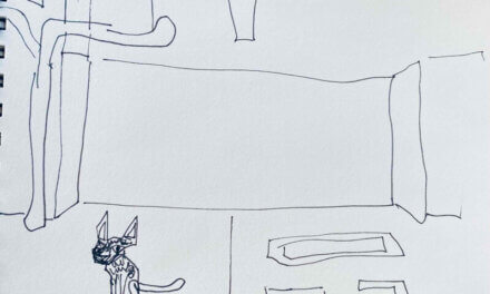 NEW | 10x7cm | drawing x paper | 2022 #cat