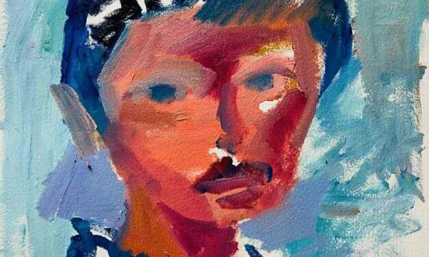 WORKS | 24x30cm | oil x paper | 2022 #portrait