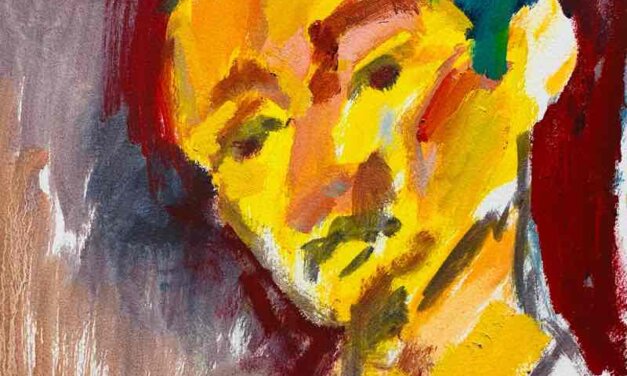 WORKS | 30x24cm | oil x paper | 2022 #portrait