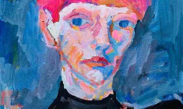 WORKS | 53x45cm | oil x canvas board | 2022 #portrait