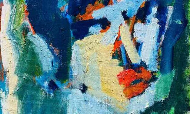 WORKS | 27x22cm | oil x canvas board | 2022 #portrait