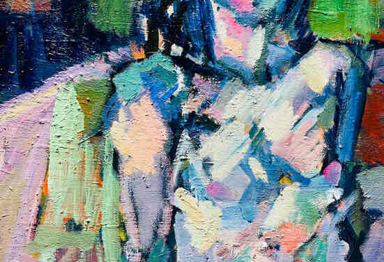 WORKS | 53x45cm | oil x canvas board | 2022