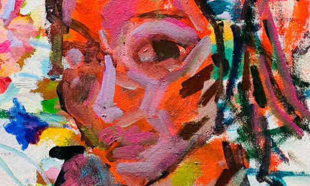 WORKS | 30x24cm | oil x paper | 2022 #portrait