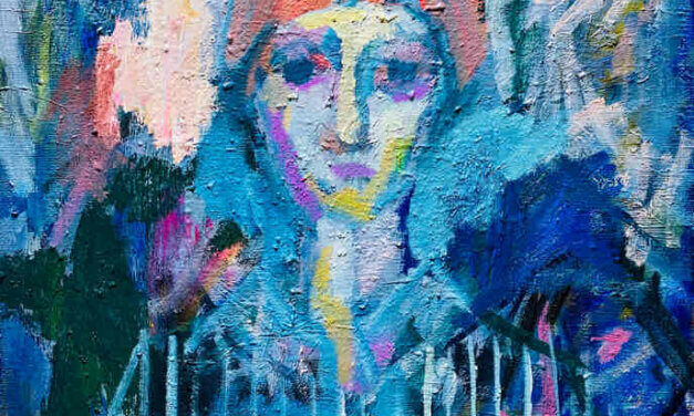 WORKS | 53x45cm | oil x canvas board | 2022 #portrait