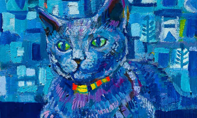 NEW | 30x24cm | oil x paper | 2022 #CAT