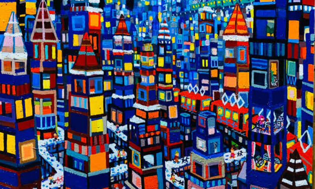 WORKS | 38x45cm | oil x wood panel | 2022