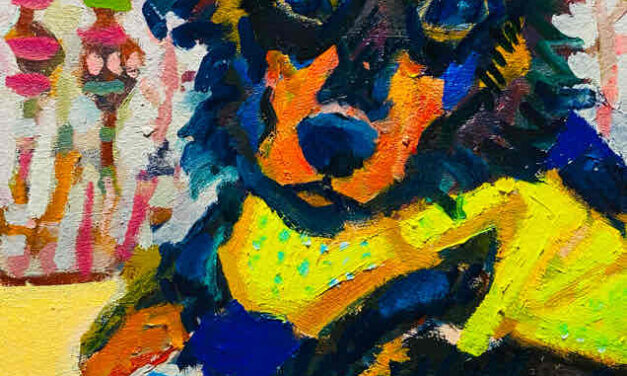 SOLD | Dachshund | 30x24cm | oil x paper | 2022 #dog