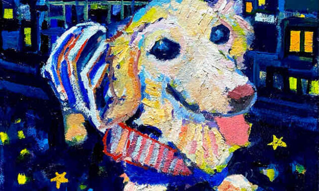NEW | dachshund | 30x24cm | oil x paper | 2022 #dog