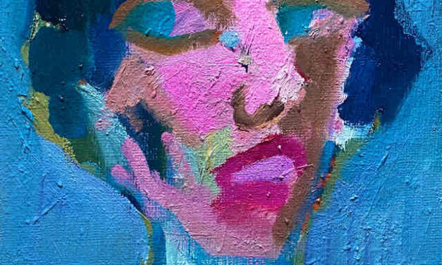 WORKS | 27x22cm | oil x canvas board | 2022 #portrait