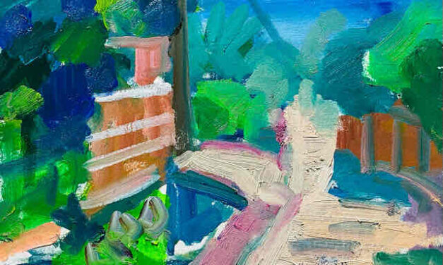 WORKS | 30x24cm | oil x paper | 2022 #landscape