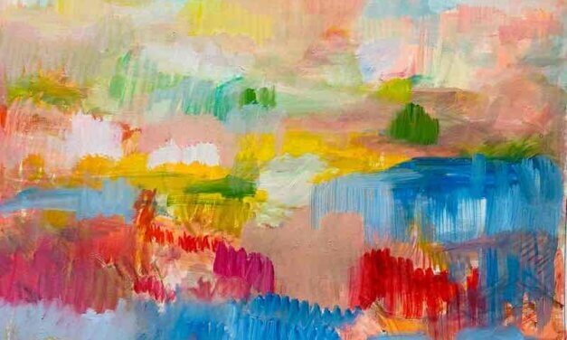 works | 51x72cm | oil x paper | 2023 #landscape