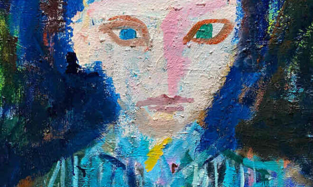 WORKS | 53x45cm | oil x canvas board | 2022 #portrait