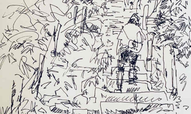 NEW | 15x15cm | drawing x paper | 2022 #landscape