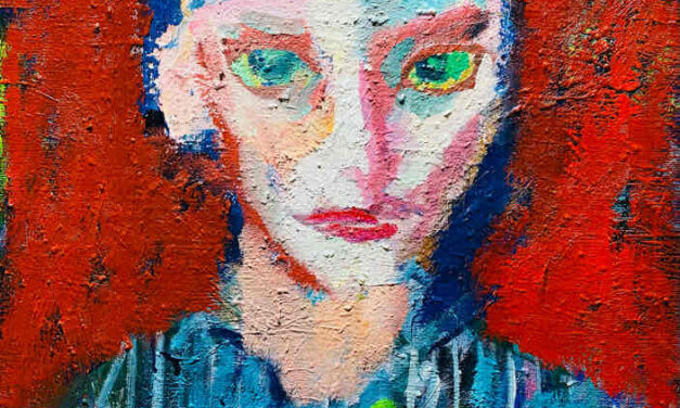 WORKS | 53x45cm | oil x canvas board | 2022 #portrait