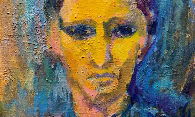 WORKS | 53x45cm | oil x canvas board | 2022 #portrait