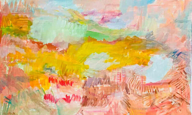 WORKS | 51x72cm | oil x paper | 2022 #landscape