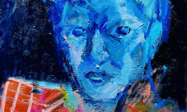 WORKS | 53x45cm | oil x canvas board | 2022 #portrait