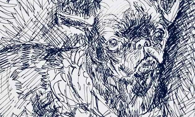 NEW | 15x15cm | drawing x paper | 2022 #dog