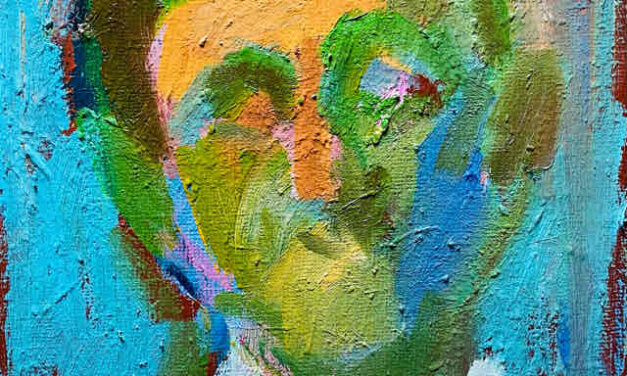 WORKS | 27x22cm | oil x canvas board | 2022 #portrait