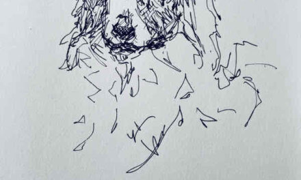 NEW | 15x15cm | drawing x paper | 2022 #dog