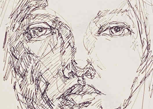 NEW | 15x15cm | drawing x paper | 2022 #portrait