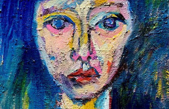 WORKS | 53x45cm | oil x canvas board | 2022 #portrait