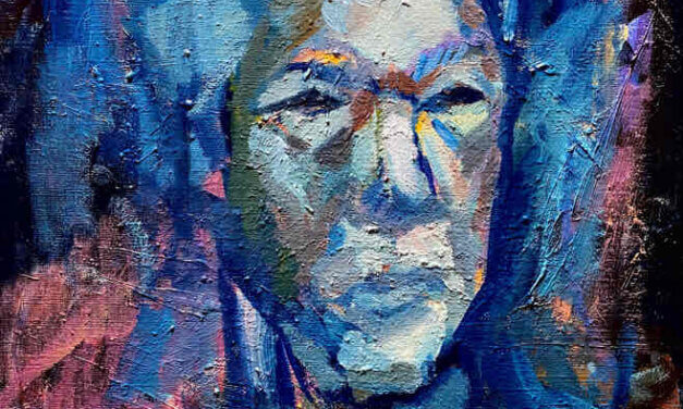 WORKS | 53x45cm | oil x canvas board | 2022 #portrait