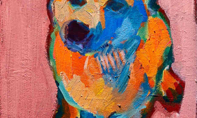 NEW | Shiba | 30x24cm | oil x paper | 2022 #dog